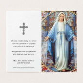Katholieke Kaarten | Hail Mary (Buitenkant ongevouwen)