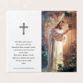 Katholieke Kaarten | Jezus klopte 1 (Buitenkant ongevouwen)