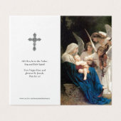 Katholieke Kaarten | Lied van de engelen (Buitenkant ongevouwen)