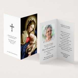 Katholieke Kaarten   Madonna en kind