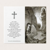 Katholieke Kaarten | Maria en Jezus Graf 1 (Buitenkant ongevouwen)