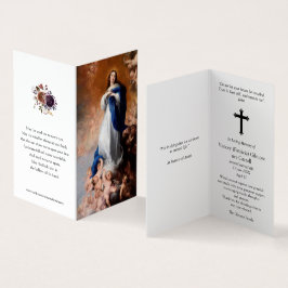 Katholieke Kaarten | Onbevlekte Ontvangenis