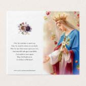 Katholieke Kaarten | Rozenkransen (Buitenkant ongevouwen)