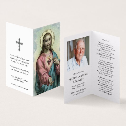 Katholieke Kaarten | Sweet Heart Jesus (Binnen en buitenkant)