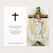 Katholieke Kaarten | Vader van de eeuwigheid (Buitenkant ongevouwen)