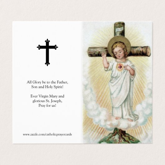 Katholieke Kaarten | Vader van de eeuwigheid (Buitenkant ongevouwen)