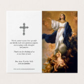 Katholieke Kaarten | Veronderstelling 1 (Buitenkant ongevouwen)