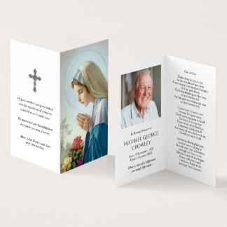 Katholieke Kaarten | Vierge au Chapelet