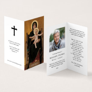 Katholieke Kaarten Virgin & Child