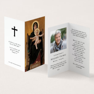 Katholieke Kaarten Virgin & Child