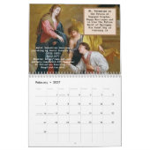 Katholieke kalender voor schilderijen (Feb 2027)