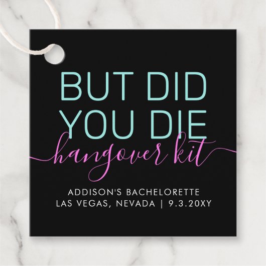 Katholieke kater kit - Ben je dood? Grappige geper Bedankjes Labels (Voorkant)