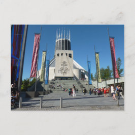 Katholieke kathedraal - Liverpool Briefkaart