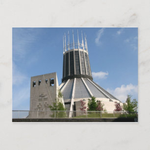 Katholieke kathedraal - Liverpool Briefkaart