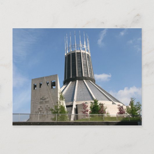 Katholieke kathedraal - Liverpool Briefkaart (Voorkant)