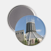 Katholieke kathedraal - Liverpool Magneet (Voorkant / Achterkant)