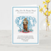 katholieke kerk naar St. Joseph Religious Kaart (Gele Bloem)