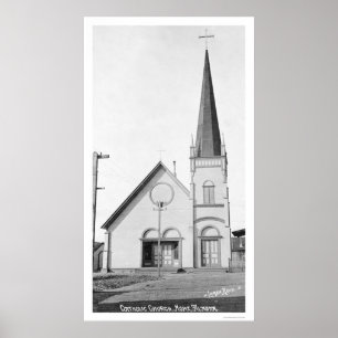 Katholieke Kerk Nome Alaska 1921 Poster
