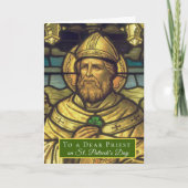Katholieke Kerk St. Patrick's Day Bisschop Kaart (Voorkant)