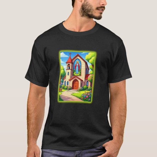 Katholieke Kerk T-shirt (Voorkant)