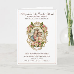 Katholieke kerk tegen Maagd Mary Religious Kaart