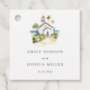 Katholieke Kerk Tropisch Huwelijk Bedankjes Labels