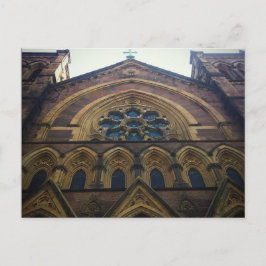 Katholieke kerk van de lagere Manhattan Architectu Briefkaart