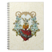 Katholieke Kerk van Mary  Floral Notitieboek (Voorkant)