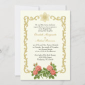 katholieke kerkelijke legante weddenschap kaart (Voorkant)