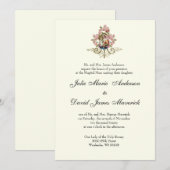 katholieke kerkelijke legante weddenschap kaart (Voorkant / Achterkant)