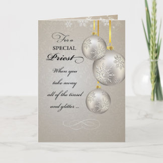 Katholieke Kerst, Elegant Feestdagen Kaart