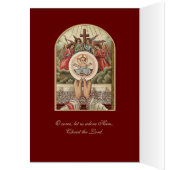 Katholieke Kerst-engelse Kerst (Binnen (Links))