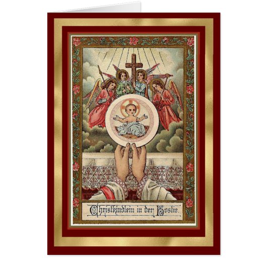 Katholieke Kerst-engelse Kerst (Voorkant)