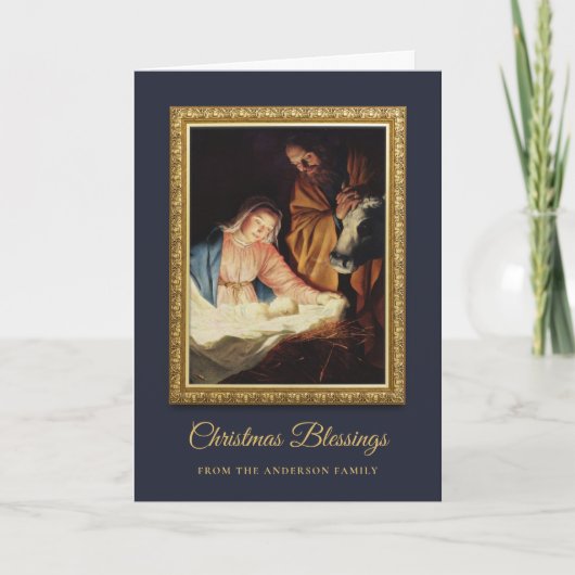  katholieke kerstfeestdag kaart (Voorkant)