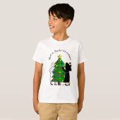 Katholieke kerstkaarten van non-profitorganisaties t-shirt (Voorkant volledig)