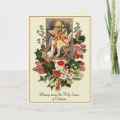 -katholieke kerstmis Jezus Geboorte Kaart (Voorkant)