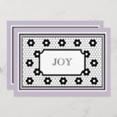 Katholieke Kerstvreugde Feestdagenkaart (Voorkant / Achterkant)