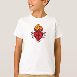Katholieke Kinderen Heilige Hart van Jezus T-shirt