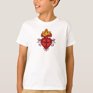 Katholieke Kinderen Heilige Hart van Jezus T-shirt
