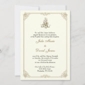 Katholieke klassieke legante religieuze weddenscha kaart (Voorkant)