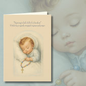 Katholieke kleinzoon gefeliciteerd met grootouders kaart