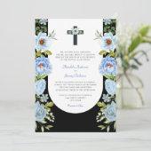 katholieke kruising Nuptiale massale religie Kaart (Staand voorkant)