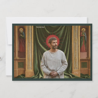 Katholieke Kunst Heilige Kaart | Heilige Valentijn