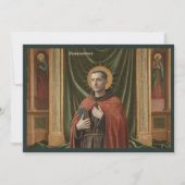 Katholieke Kunst Heilige Kaart | Sint Bonaventura (Voorkant)