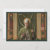 Katholieke Kunst Heilige kaart | Sint-Ulrich van A (Voorkant)