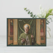 Katholieke Kunst Heilige kaart | Sint-Ulrich van A (Staand voorkant)