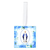 Katholieke Latijnse gebeden Maagd Mary Crucifix Decoratie (Voorkant)