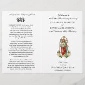 Katholieke Latijnse Mis Huwelijk Heilig Hart Progr (Voorkant)