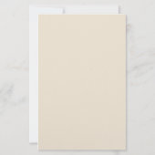 Katholieke Latijnse Mis Kledingscode Inzetstuk Briefpapier (Achterkant)
