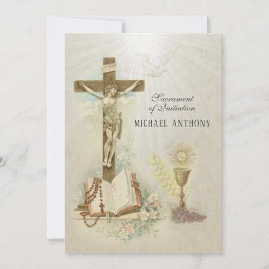 katholieke legant heilige van het initiatief kaart (Voorkant)